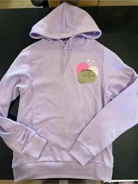 Lavender Pusheen Graphic Hoodie Sweatshirt